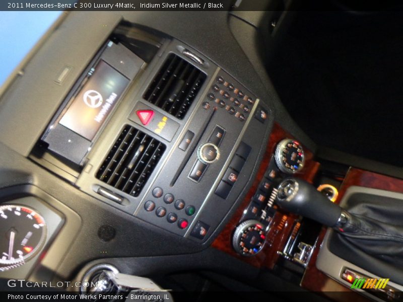 Iridium Silver Metallic / Black 2011 Mercedes-Benz C 300 Luxury 4Matic