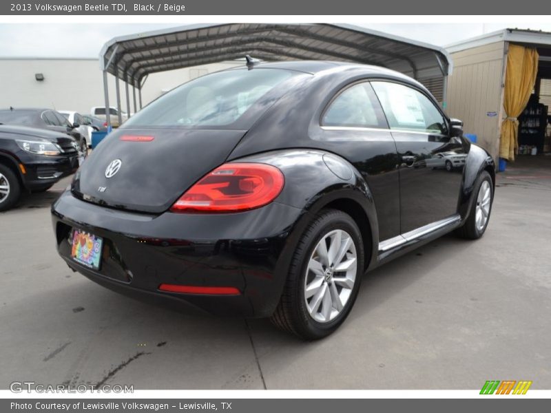 Black / Beige 2013 Volkswagen Beetle TDI