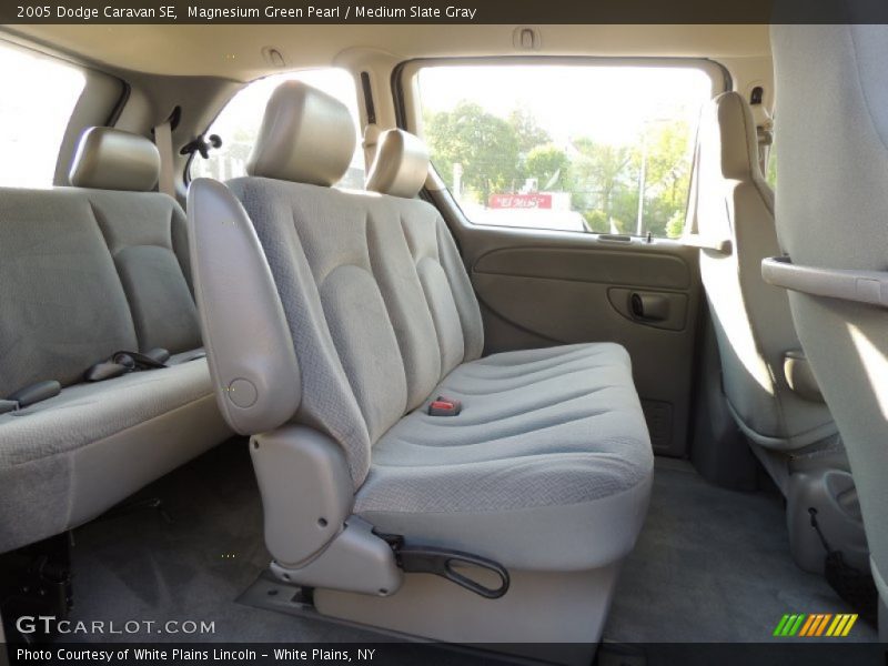 Magnesium Green Pearl / Medium Slate Gray 2005 Dodge Caravan SE