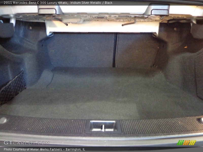 Iridium Silver Metallic / Black 2011 Mercedes-Benz C 300 Luxury 4Matic