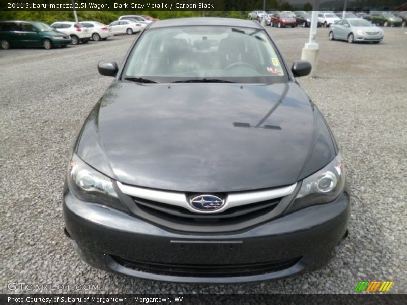 Dark Gray Metallic / Carbon Black 2011 Subaru Impreza 2.5i Wagon