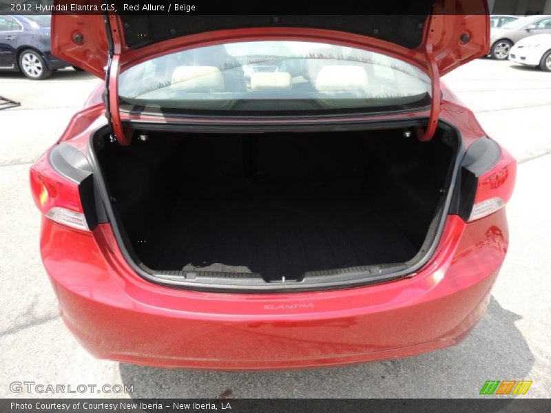Red Allure / Beige 2012 Hyundai Elantra GLS