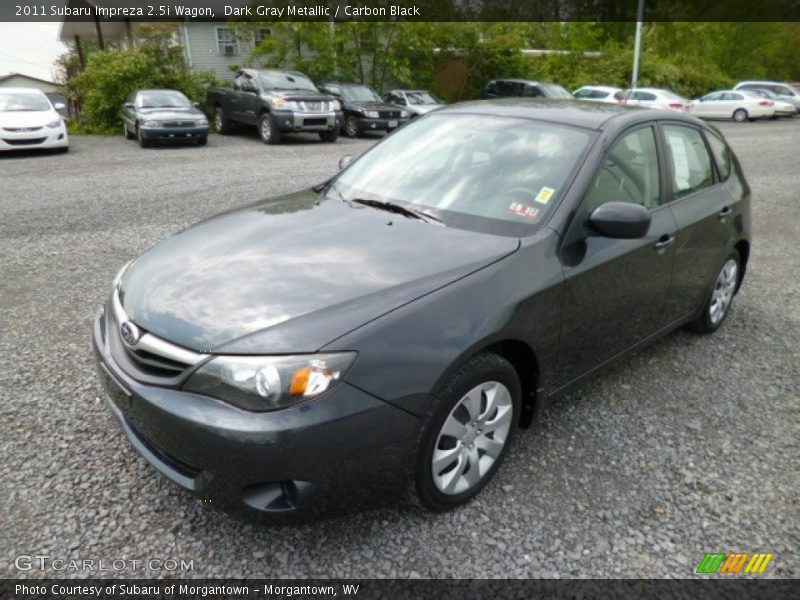 Dark Gray Metallic / Carbon Black 2011 Subaru Impreza 2.5i Wagon