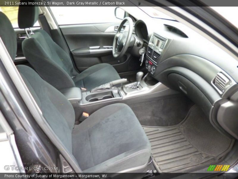 Dark Gray Metallic / Carbon Black 2011 Subaru Impreza 2.5i Wagon