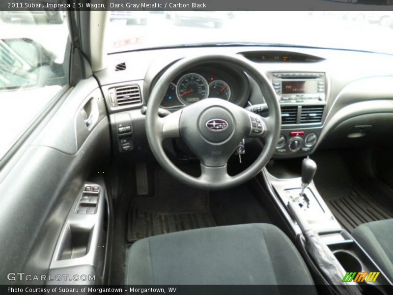 Dark Gray Metallic / Carbon Black 2011 Subaru Impreza 2.5i Wagon
