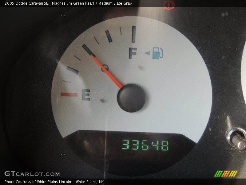 Magnesium Green Pearl / Medium Slate Gray 2005 Dodge Caravan SE
