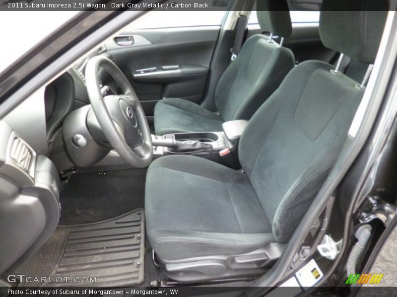 Dark Gray Metallic / Carbon Black 2011 Subaru Impreza 2.5i Wagon