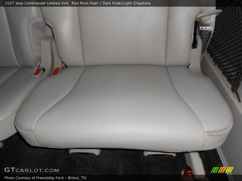 Red Rock Pearl / Dark Khaki/Light Graystone 2007 Jeep Commander Limited 4x4