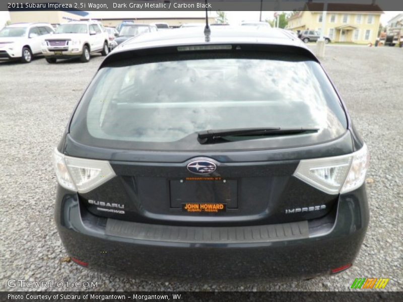 Dark Gray Metallic / Carbon Black 2011 Subaru Impreza 2.5i Wagon