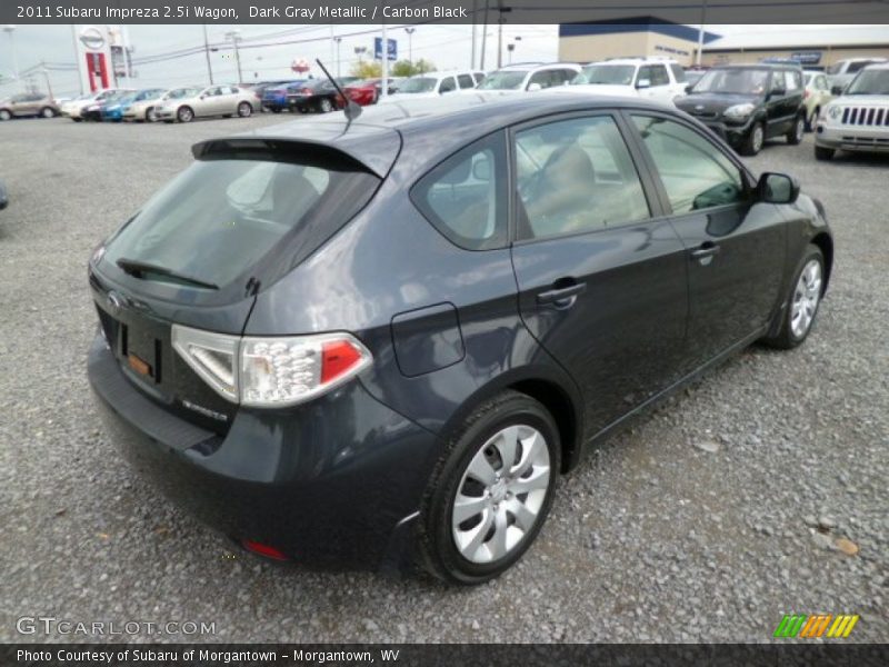 Dark Gray Metallic / Carbon Black 2011 Subaru Impreza 2.5i Wagon