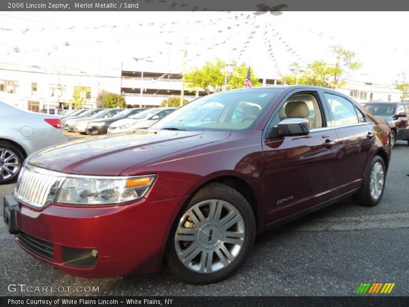Merlot Metallic / Sand 2006 Lincoln Zephyr