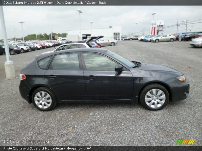 Dark Gray Metallic / Carbon Black 2011 Subaru Impreza 2.5i Wagon