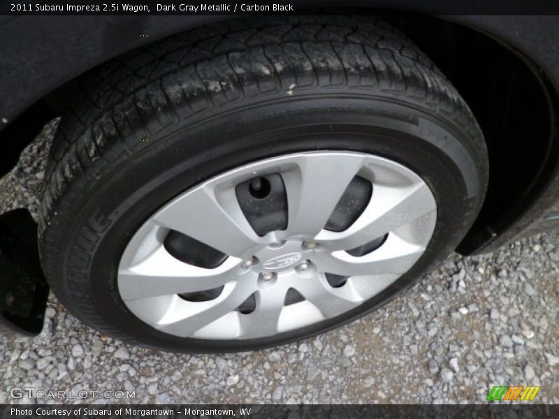 Dark Gray Metallic / Carbon Black 2011 Subaru Impreza 2.5i Wagon
