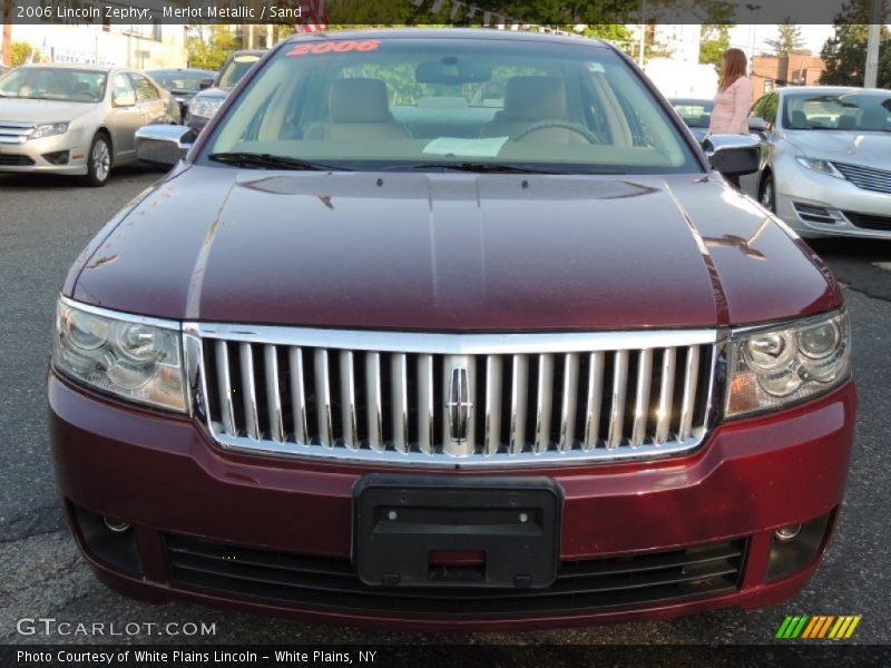 Merlot Metallic / Sand 2006 Lincoln Zephyr