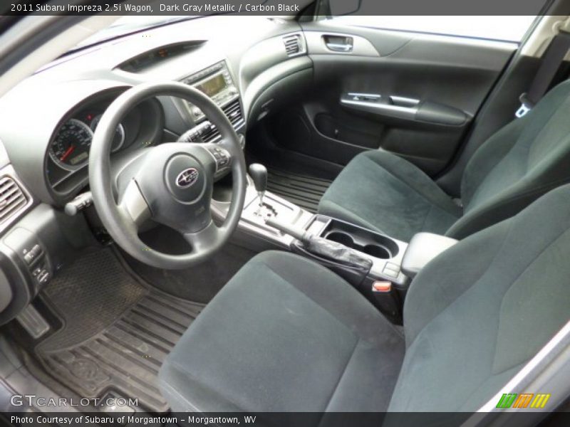 Dark Gray Metallic / Carbon Black 2011 Subaru Impreza 2.5i Wagon