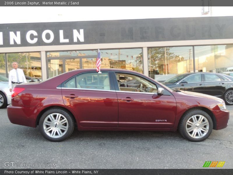 Merlot Metallic / Sand 2006 Lincoln Zephyr