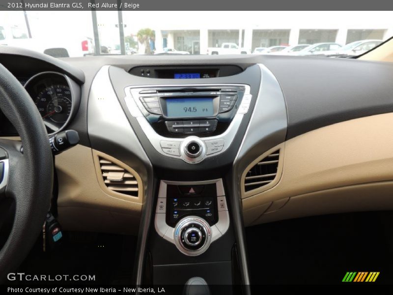 Red Allure / Beige 2012 Hyundai Elantra GLS