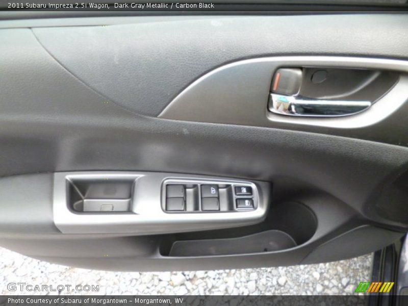 Dark Gray Metallic / Carbon Black 2011 Subaru Impreza 2.5i Wagon