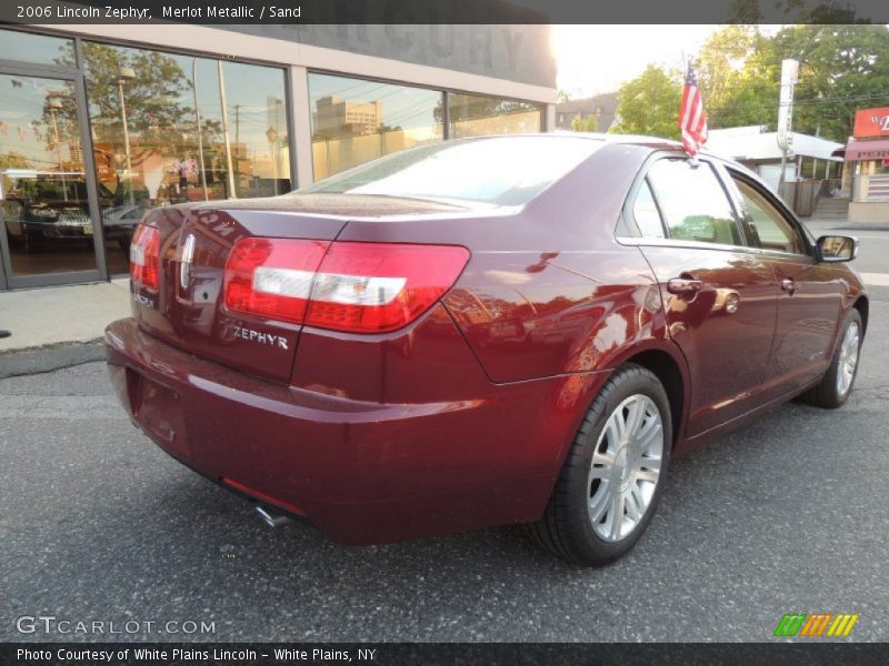 Merlot Metallic / Sand 2006 Lincoln Zephyr