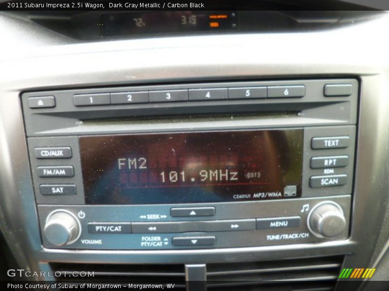 Dark Gray Metallic / Carbon Black 2011 Subaru Impreza 2.5i Wagon