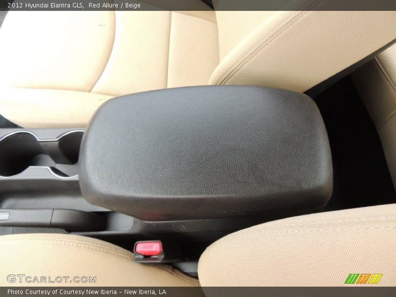 Red Allure / Beige 2012 Hyundai Elantra GLS