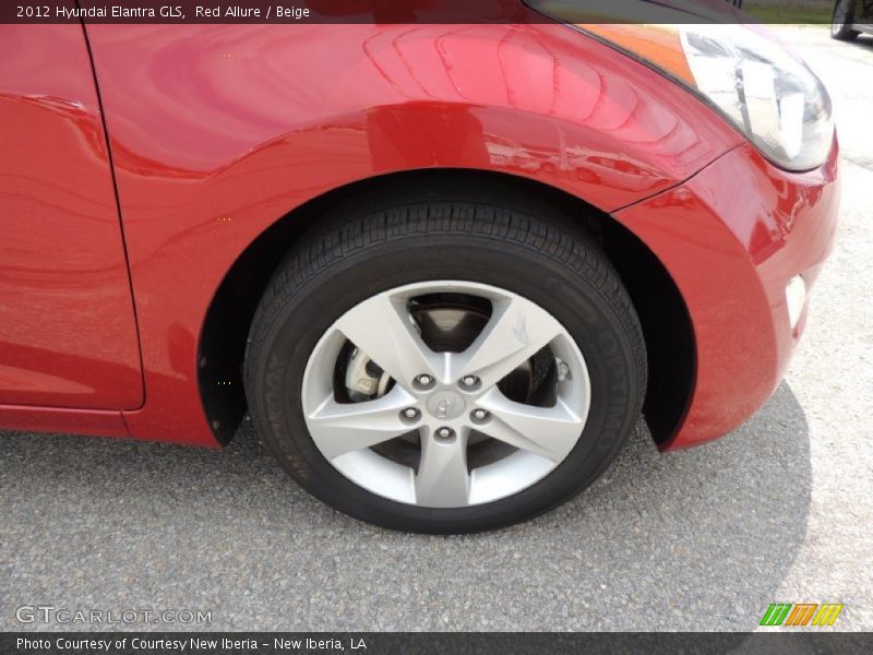 Red Allure / Beige 2012 Hyundai Elantra GLS