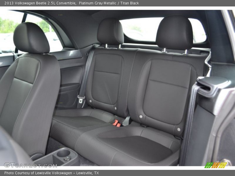 Platinum Gray Metallic / Titan Black 2013 Volkswagen Beetle 2.5L Convertible
