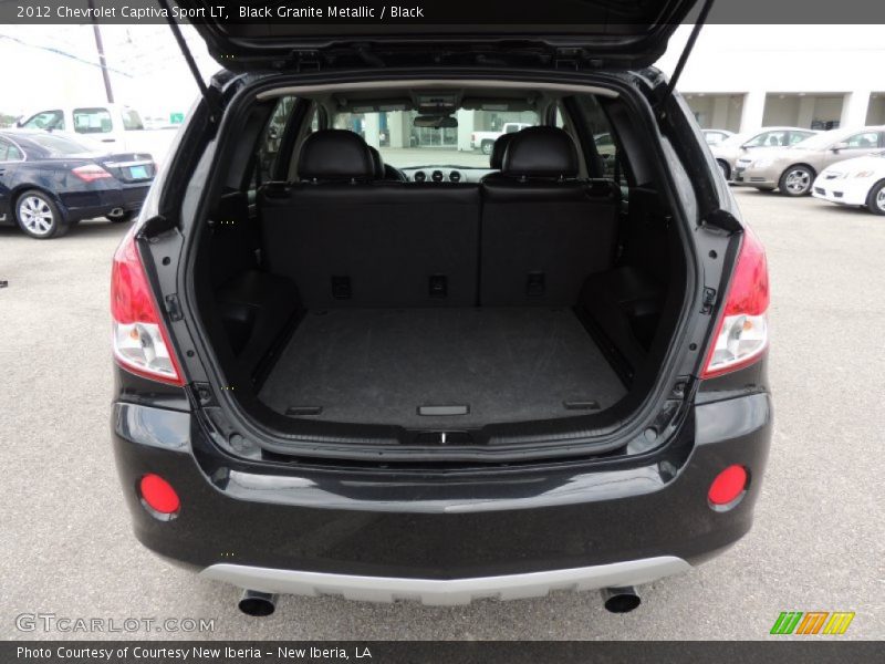 Black Granite Metallic / Black 2012 Chevrolet Captiva Sport LT