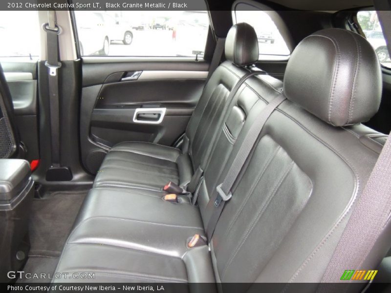 Black Granite Metallic / Black 2012 Chevrolet Captiva Sport LT