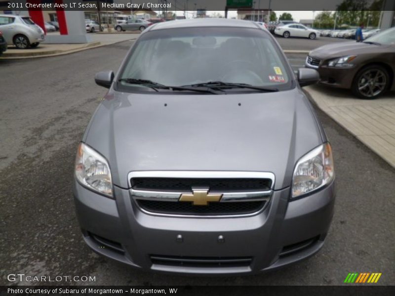 Medium Gray / Charcoal 2011 Chevrolet Aveo LT Sedan