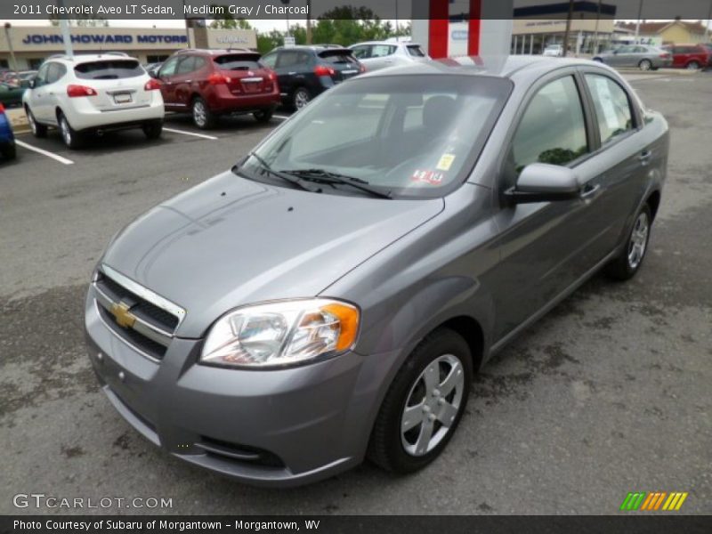 Medium Gray / Charcoal 2011 Chevrolet Aveo LT Sedan