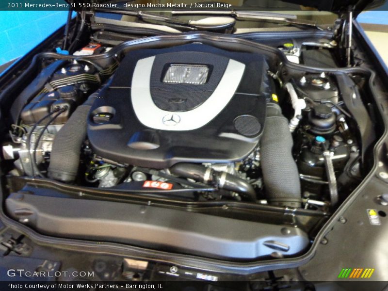  2011 SL 550 Roadster Engine - 5.5 Liter DOHC 32-Valve VVT V8