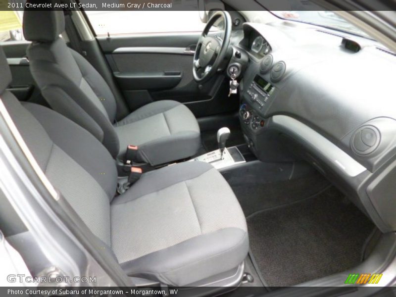 Medium Gray / Charcoal 2011 Chevrolet Aveo LT Sedan