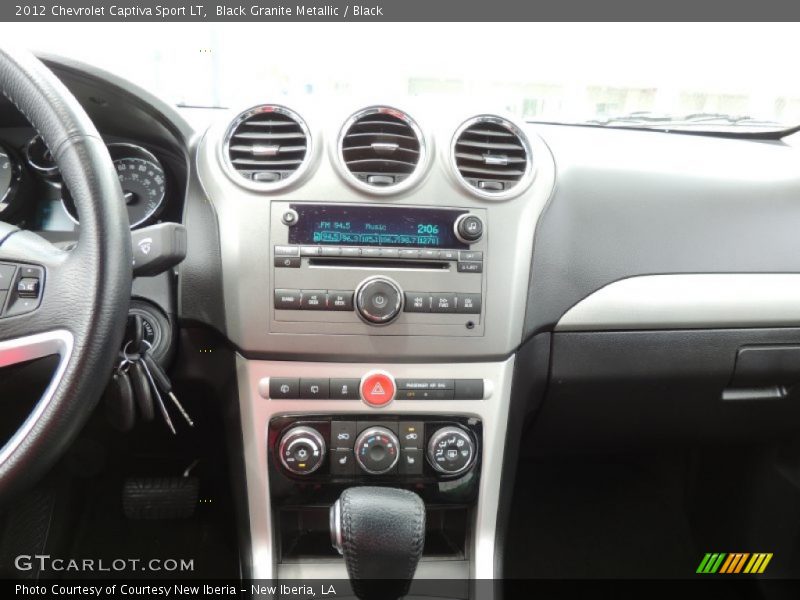 Black Granite Metallic / Black 2012 Chevrolet Captiva Sport LT
