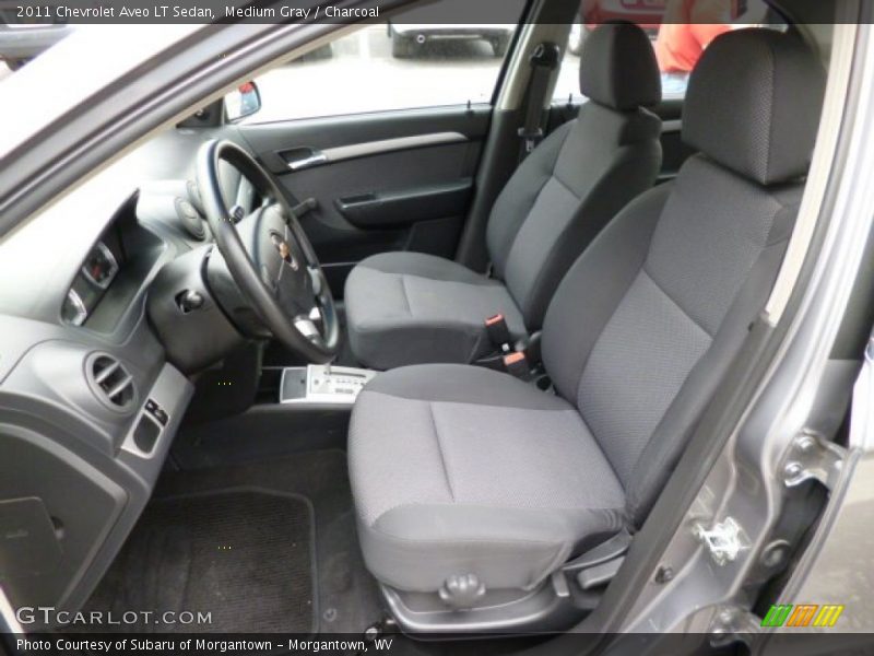 Medium Gray / Charcoal 2011 Chevrolet Aveo LT Sedan