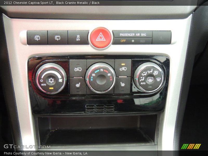 Black Granite Metallic / Black 2012 Chevrolet Captiva Sport LT