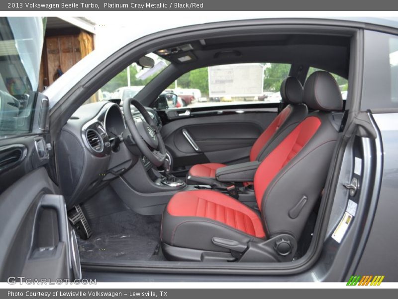  2013 Beetle Turbo Black/Red Interior
