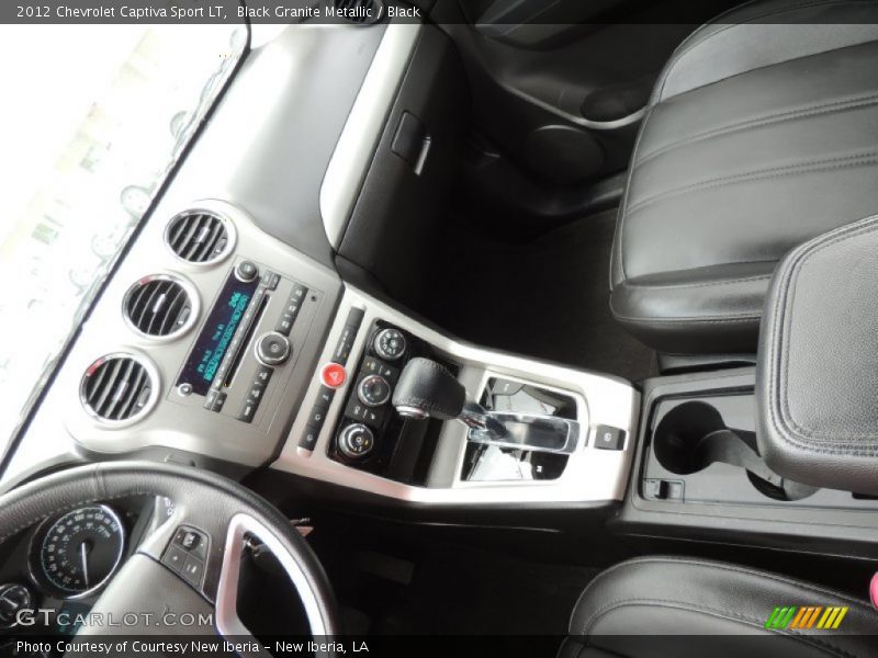 Black Granite Metallic / Black 2012 Chevrolet Captiva Sport LT