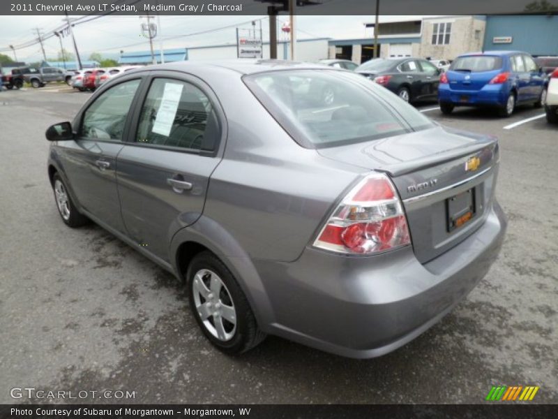 Medium Gray / Charcoal 2011 Chevrolet Aveo LT Sedan