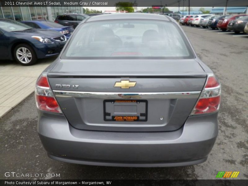 Medium Gray / Charcoal 2011 Chevrolet Aveo LT Sedan