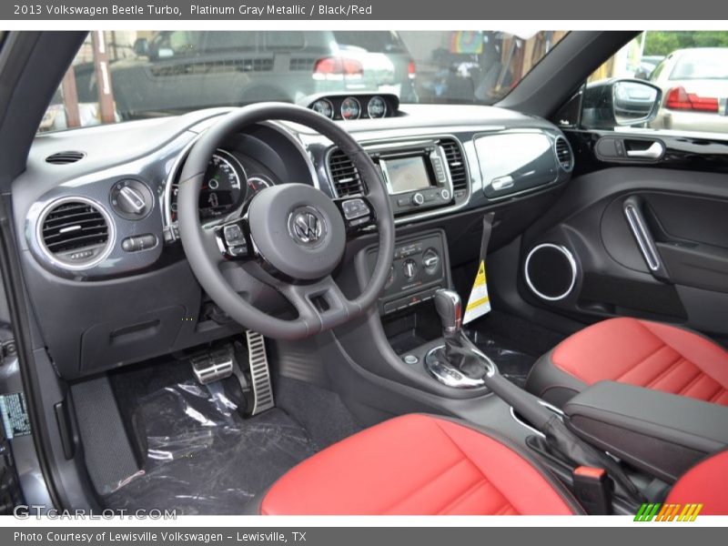 Black/Red Interior - 2013 Beetle Turbo 