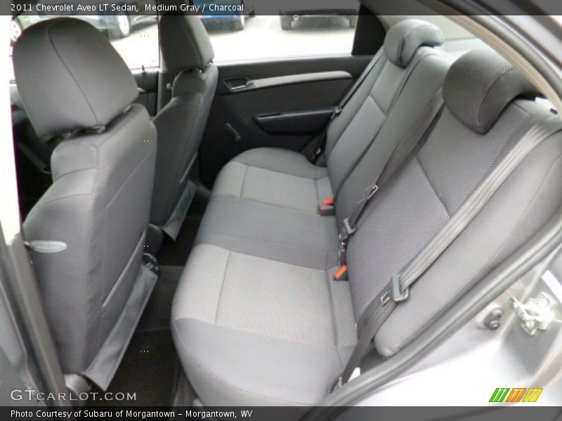 Medium Gray / Charcoal 2011 Chevrolet Aveo LT Sedan