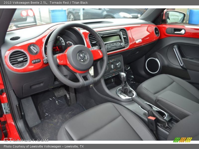 Titan Black Interior - 2013 Beetle 2.5L 