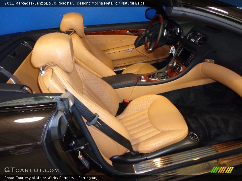  2011 SL 550 Roadster Natural Beige Interior