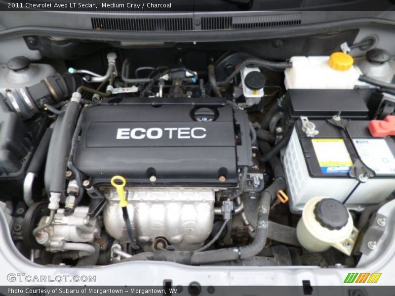 Medium Gray / Charcoal 2011 Chevrolet Aveo LT Sedan