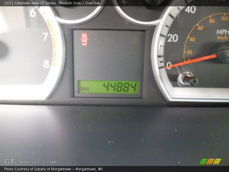 Medium Gray / Charcoal 2011 Chevrolet Aveo LT Sedan