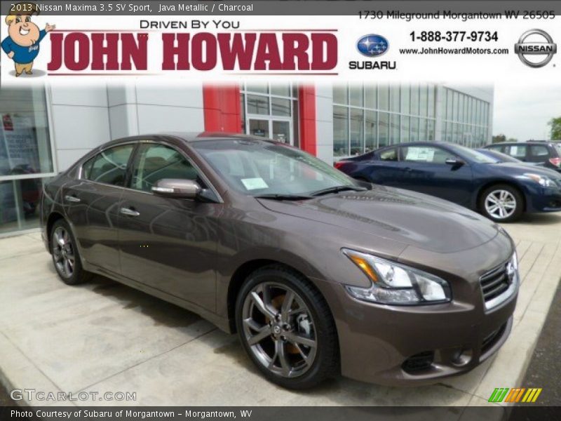 Java Metallic / Charcoal 2013 Nissan Maxima 3.5 SV Sport