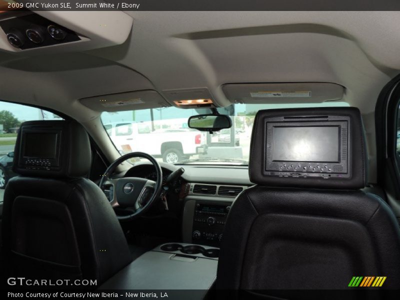 Summit White / Ebony 2009 GMC Yukon SLE