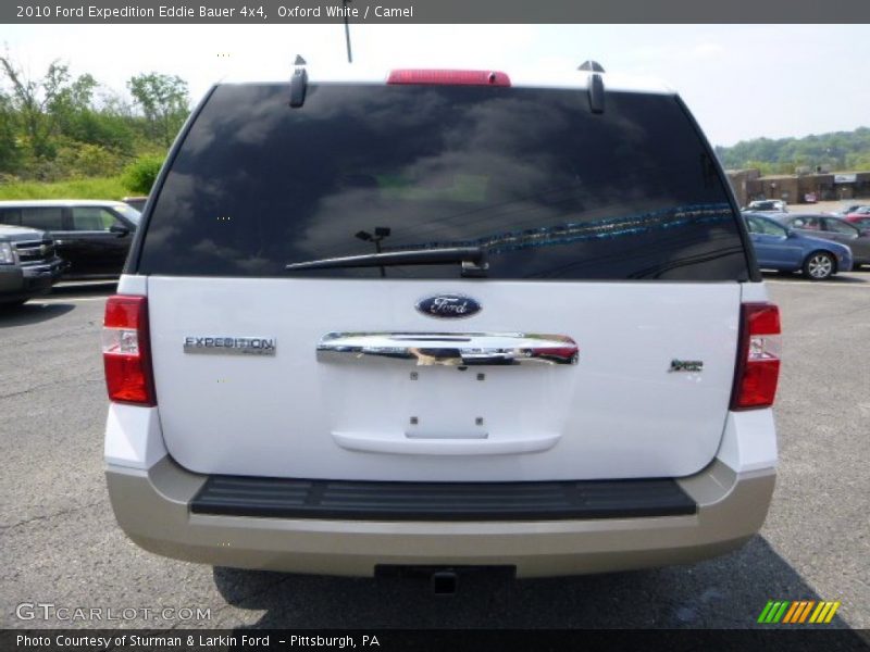 Oxford White / Camel 2010 Ford Expedition Eddie Bauer 4x4