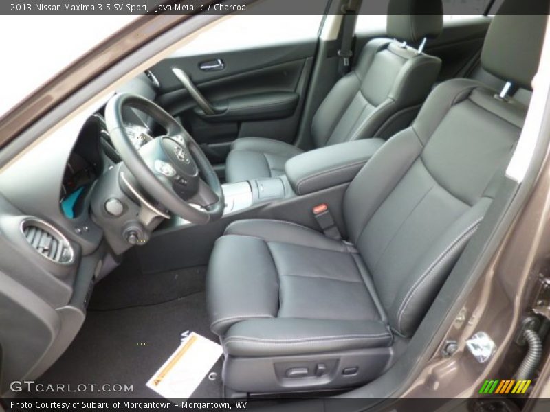 Front Seat of 2013 Maxima 3.5 SV Sport